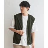 オリーブ | 【2点セット】ジョーゼットジレインナーセット | ikka