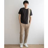 【接触冷感／親子コーデ】速乾COOL縦切り替えTシャツ | ikka  | 詳細画像4 