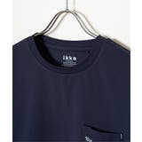 【接触冷感】速乾COOLポケットプリントTシャツ  | ikka  | 詳細画像24 