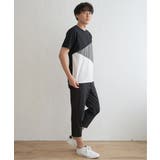 【接触冷感/親子おそろい】速乾COOL斜め切り替えTシャツ | ikka | 詳細画像9