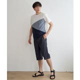 【接触冷感/親子おそろい】速乾COOL斜め切り替えTシャツ | ikka | 詳細画像10