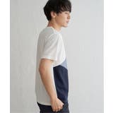 【接触冷感/親子おそろい】速乾COOL斜め切り替えTシャツ | ikka | 詳細画像14