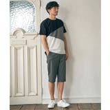 【接触冷感/親子おそろい】速乾COOL斜め切り替えTシャツ | ikka | 詳細画像4