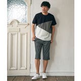 【接触冷感/親子おそろい】速乾COOL斜め切り替えTシャツ | ikka | 詳細画像5