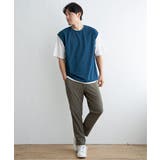 【接触冷感/親子コーデ】速乾COOLフェイクベストTシャツ | ikka | 詳細画像7