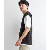 【接触冷感/親子コーデ】速乾COOLフェイクベストTシャツ | ikka | 詳細画像11