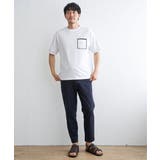 ストライプMIXポケットTシャツ | ikka  | 詳細画像7 