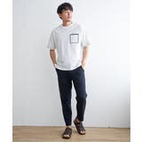 ストライプMIXポケットTシャツ | ikka  | 詳細画像8 