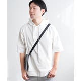 【接触冷感/抗菌防臭】GOKU楽セイケツ5分袖パーカ | ikka | 詳細画像7