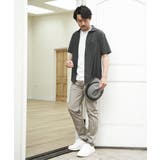 ライトダンボールジャカード襟ダブルフェイスTシャツ | ikka | 詳細画像4
