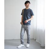 ライトダンボールジャカード襟ダブルフェイスTシャツ | ikka | 詳細画像17