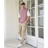 フクレジャカードフェイクベストTシャツ | ikka | 詳細画像6