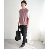 フクレジャカードフェイクベストTシャツ | ikka | 詳細画像10