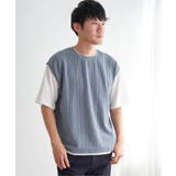フクレジャカードフェイクベストTシャツ | ikka | 詳細画像15
