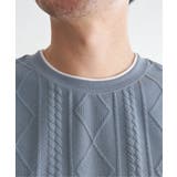 フクレジャカードフェイクベストTシャツ | ikka | 詳細画像27