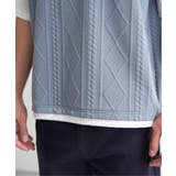 フクレジャカードフェイクベストTシャツ | ikka | 詳細画像29