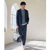 【雑誌MonoMax5月号掲載】メランジワッフルポケ付きフェイクTシャツ | ikka | 詳細画像5