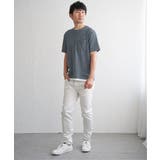 【雑誌MonoMax5月号掲載】メランジワッフルポケ付きフェイクTシャツ | ikka | 詳細画像8