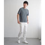 【雑誌MonoMax5月号掲載】メランジワッフルポケ付きフェイクTシャツ | ikka | 詳細画像9