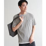 【雑誌MonoMax5月号掲載】メランジワッフルポケ付きフェイクTシャツ | ikka | 詳細画像10