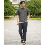 【雑誌MonoMax5月号掲載】メランジワッフルポケ付きフェイクTシャツ | ikka | 詳細画像15