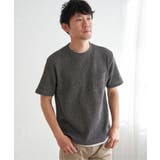 【雑誌MonoMax5月号掲載】メランジワッフルポケ付きフェイクTシャツ | ikka | 詳細画像16