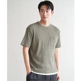 【雑誌MonoMax5月号掲載】メランジワッフルポケ付きフェイクTシャツ | ikka | 詳細画像21