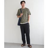 【雑誌MonoMax5月号掲載】メランジワッフルポケ付きフェイクTシャツ | ikka | 詳細画像22