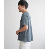 【雑誌MonoMax5月号掲載】メランジワッフルポケ付きフェイクTシャツ | ikka | 詳細画像27