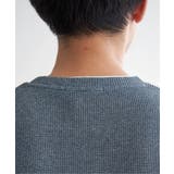 【雑誌MonoMax5月号掲載】メランジワッフルポケ付きフェイクTシャツ | ikka | 詳細画像34