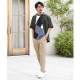 【親子おそろい】ブロックスポンチ斜め切り替えTシャツ | ikka | 詳細画像23