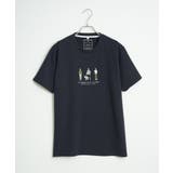ポンチスリーメン刺繍Tシャツ | ikka | 詳細画像14