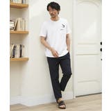 【親子おそろい】ポンチメガネ刺繍ポケットTシャツ | ikka | 詳細画像6