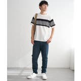 リップルパネルボーダーTシャツ | ikka | 詳細画像12