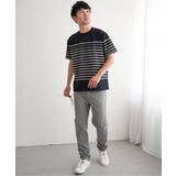 【接触冷感/吸水速乾】アーバンドライパネルボーダーTシャツ | ikka | 詳細画像9