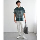 【接触冷感/吸水速乾】アーバンドライパネルボーダーTシャツ | ikka | 詳細画像17