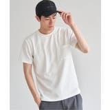 ヘリンボンフクレジャカードTシャツ | ikka | 詳細画像9