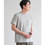 ヘリンボンフクレジャカードTシャツ | ikka | 詳細画像12