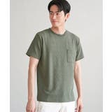 ヘリンボンフクレジャカードTシャツ | ikka | 詳細画像18