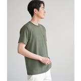 ヘリンボンフクレジャカードTシャツ | ikka | 詳細画像21