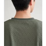 ヘリンボンフクレジャカードTシャツ | ikka | 詳細画像28
