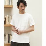 ヘリンボンフクレジャカードTシャツ | ikka | 詳細画像2
