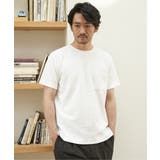 ヘリンボンフクレジャカードTシャツ | ikka | 詳細画像3