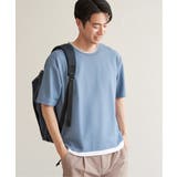 【お得だ値】ドライ鹿の子レイヤードTシャツ5分袖【吸水速乾】 | ikka | 詳細画像16