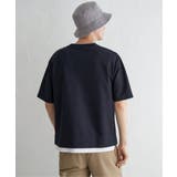 【お得だ値】ドライ鹿の子レイヤードTシャツ5分袖【吸水速乾】 | ikka | 詳細画像26