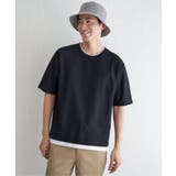 【お得だ値】ドライ鹿の子レイヤードTシャツ5分袖【吸水速乾】 | ikka | 詳細画像27