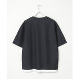【お得だ値】ドライ鹿の子レイヤードTシャツ5分袖【吸水速乾】 | ikka | 詳細画像29