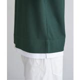 【お得だ値】ドライ鹿の子レイヤードTシャツ5分袖【吸水速乾】 | ikka  | 詳細画像17 