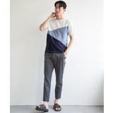 【お得だ値】マルチファンクション斜め切り替えTシャツ【接触冷感/吸水速乾】 | ikka | 詳細画像12