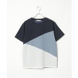 【お得だ値】マルチファンクション斜め切り替えTシャツ【接触冷感/吸水速乾】 | ikka | 詳細画像23